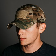 Load image into Gallery viewer, GS Multicam Operator Hat - Khaki Patch
